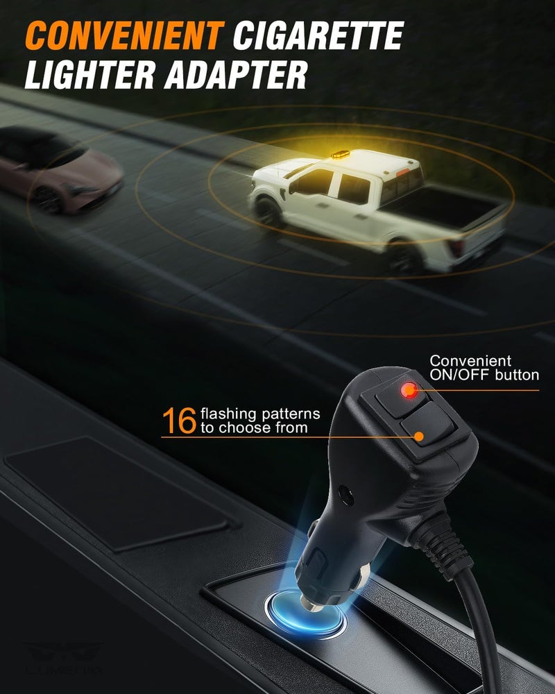 LUMENIX 56 مصابيح سطوع سطحي LED للإشارات التحذيرية الطارئة - Image 4
